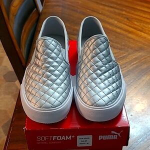 PUMA WOMEN'S SOFT FOAM SLIP ON